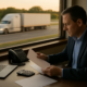 San Antonio truck accident medical liens and settlement bills reviewed at a professional workspace