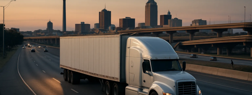 San Antonio 18-wheeler roadway illustrating punitive damages after a truck accident