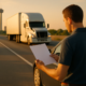San Antonio truck accident no broken bones claim represented by a calm roadway and injury documentation