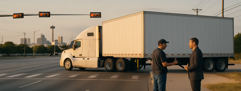 Trucking company liability for driver negligence in a San Antonio commercial crash