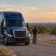 Trucking insurance recorded statement after accident discussion near a San Antonio truck